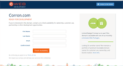 Desktop Screenshot of corron.com